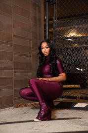 FVME Metallic Pants Set