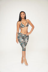 Camo Bikini Set - Green