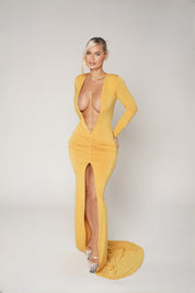 Muse Dress - Mustard