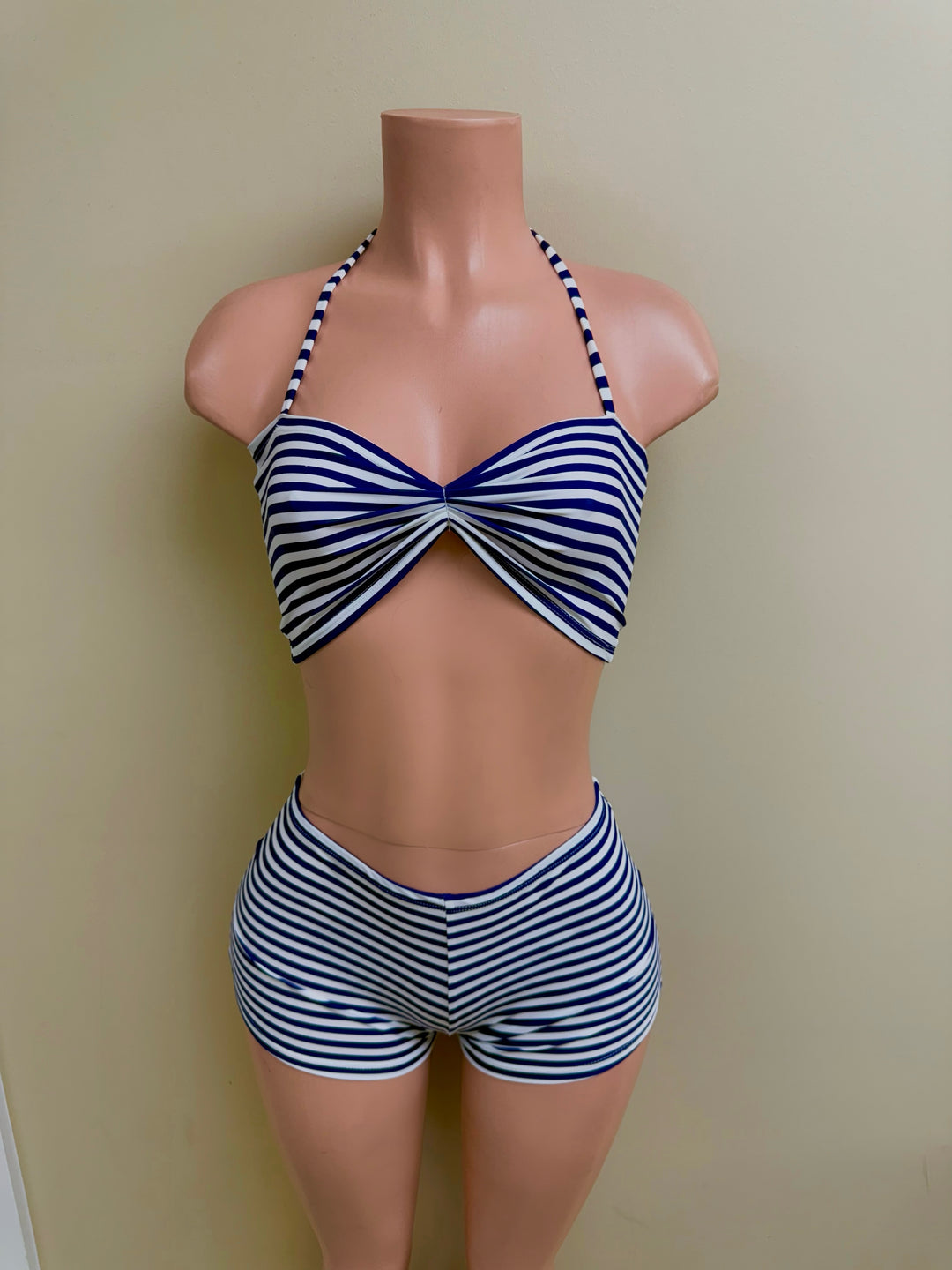 Euro Stripes Short Set