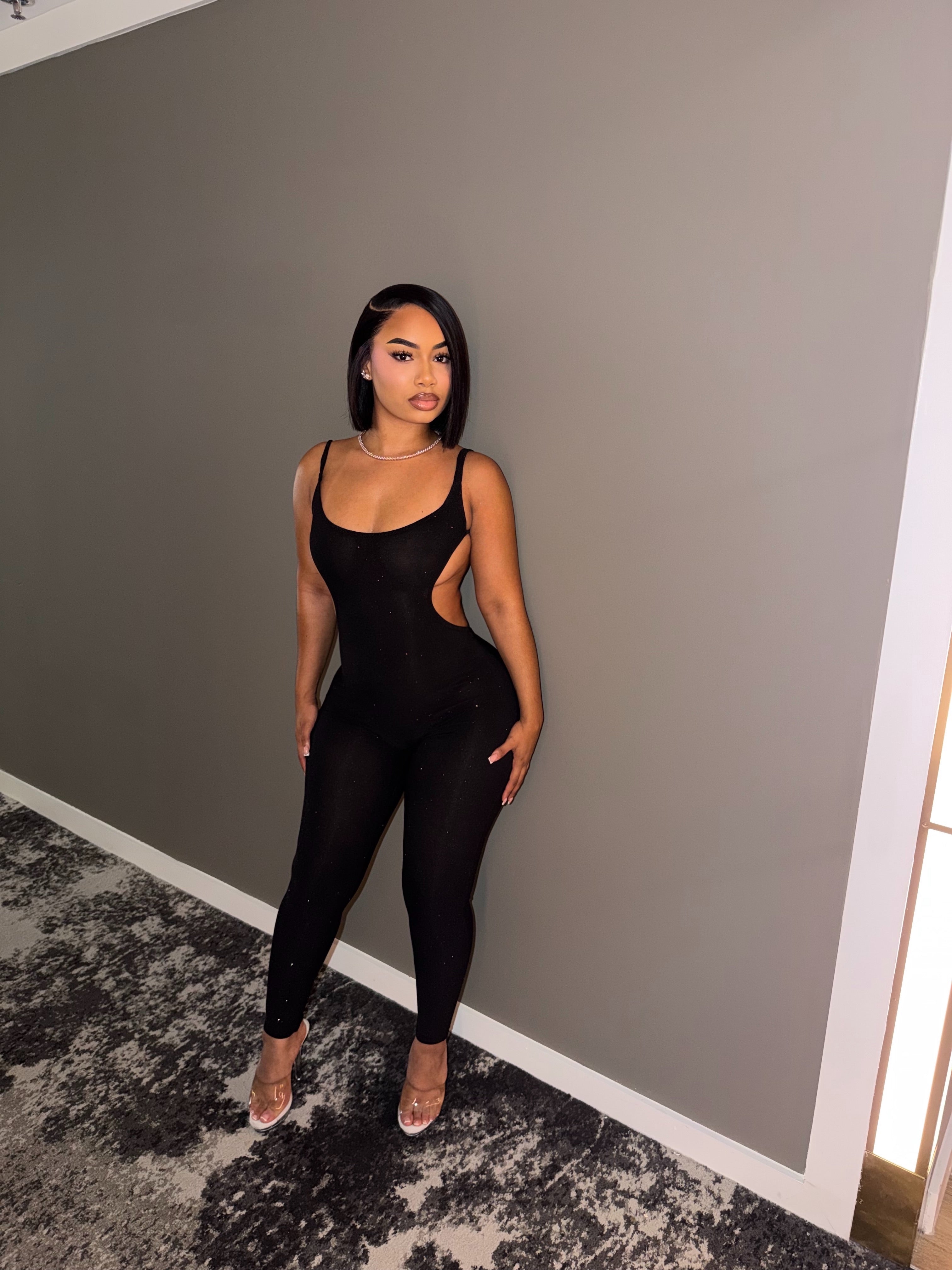 Stardust Jumpsuit - Black