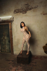 Privé Lace Jumpsuit - Pink