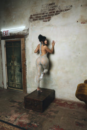 Privé Lace Jumpsuit - Smoke