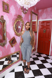 Houndstooth Jumpsuit
