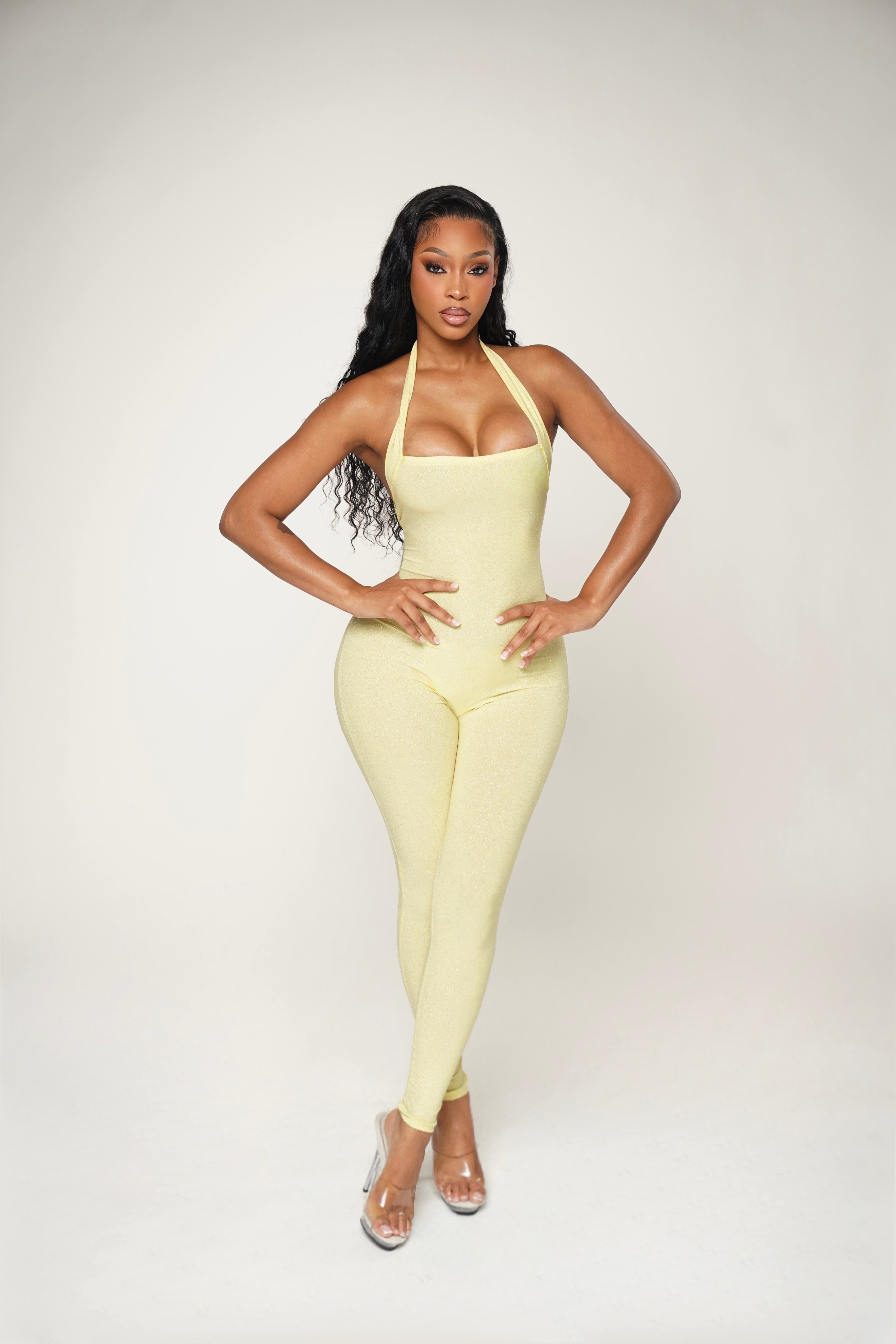 Stardust Jumpsuit - Yellow