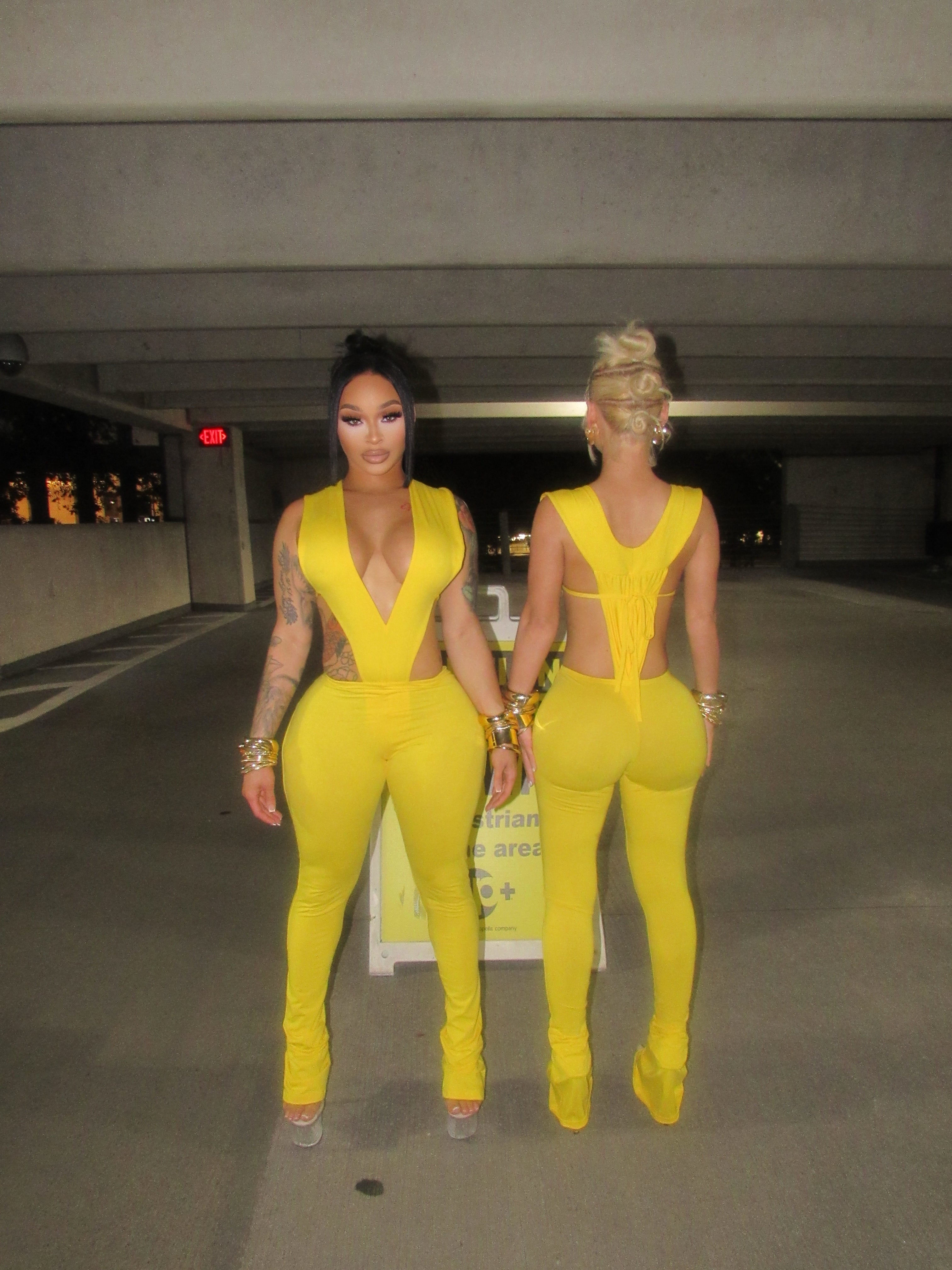 Heather set - Yellow