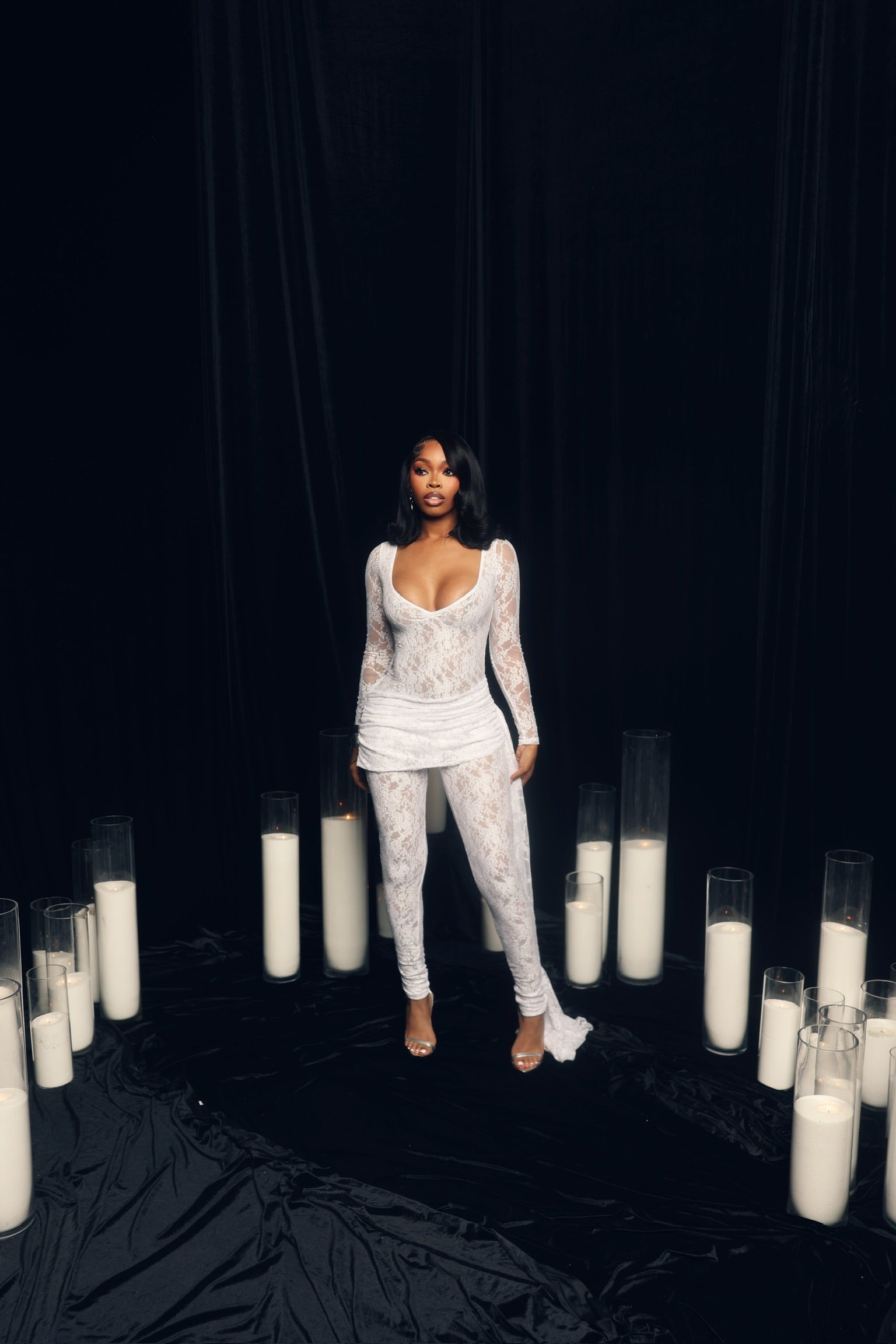 Valerie Jumpsuit - White