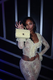 Prive Lace Set - Yellow